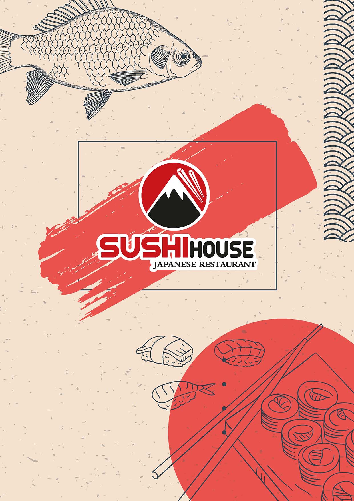 Menu Sushi House – strona 1